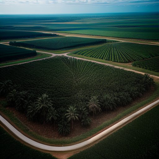 A palm oil plantation